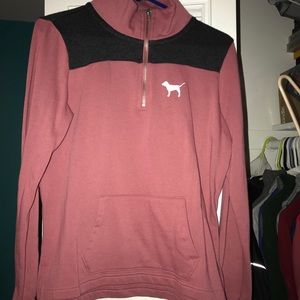 PINK quarter zip